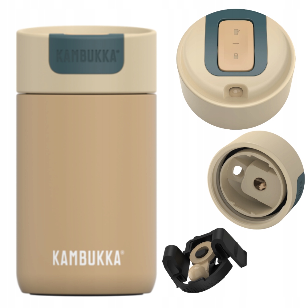 Termohrnek Kambukka malý cestovní termos na kávu Olympus 300 ml Latte