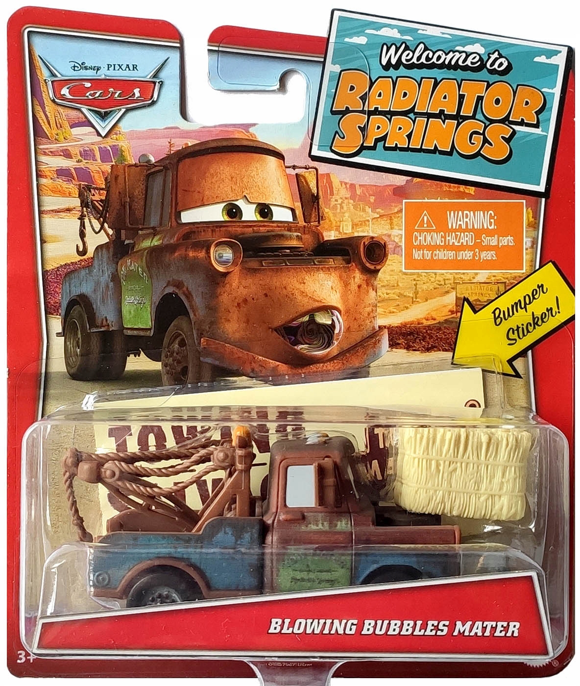 

Mattel Cars Auta Blowing Bubbles Mater Złomek 1:55