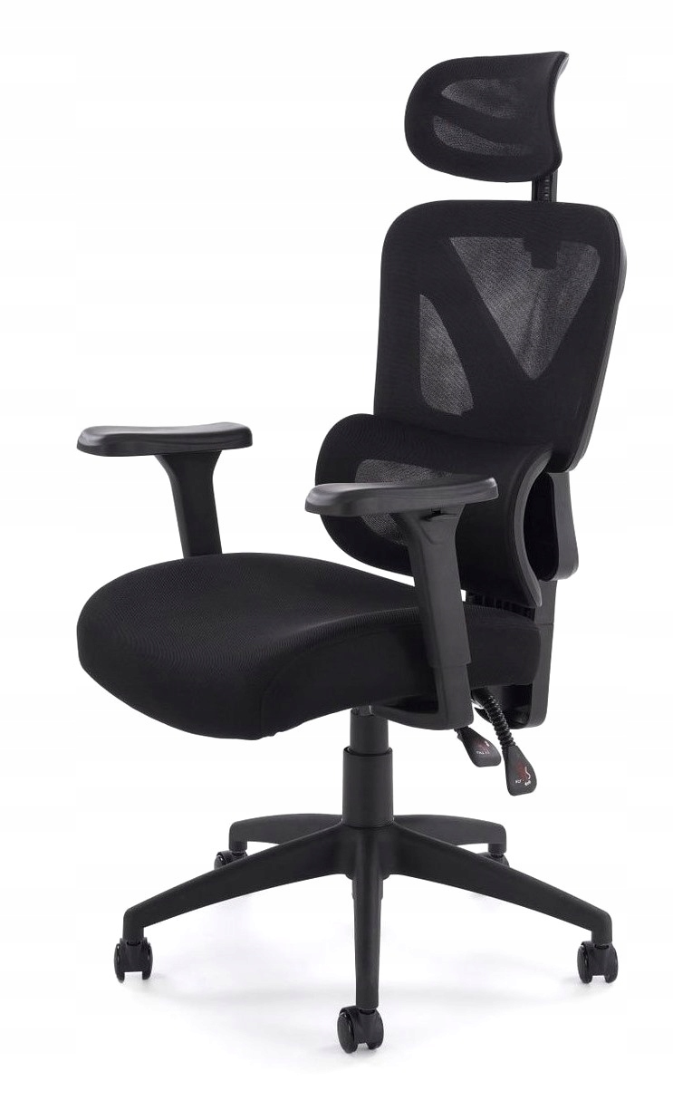 Fotel ergonomiczny Astral regulowane podłokietniki, punk podparcia pleców