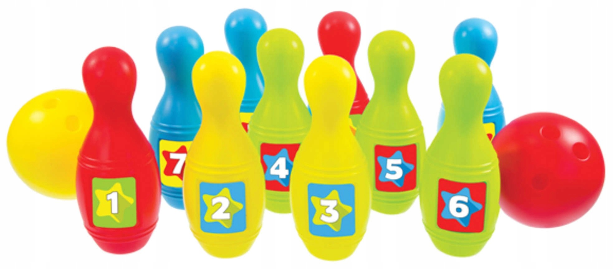 

Kręgle Maxi 10 Elementów Z 2 Kulami Gra Dla Dzieci
