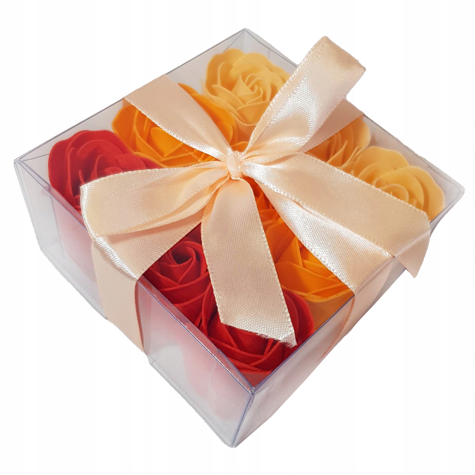 

Pachnący Flower Box z Mydlanymi Różami