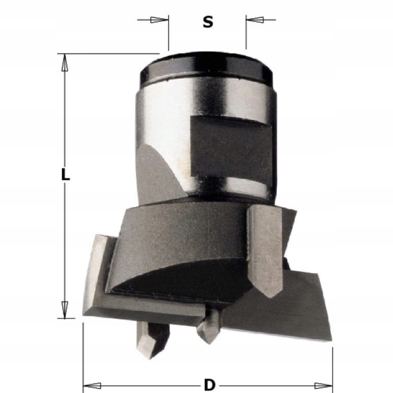 Cmt 501.600.11 Vrták Plechovka na závit Hw D=60 L=30 S=M12x1 Rh
