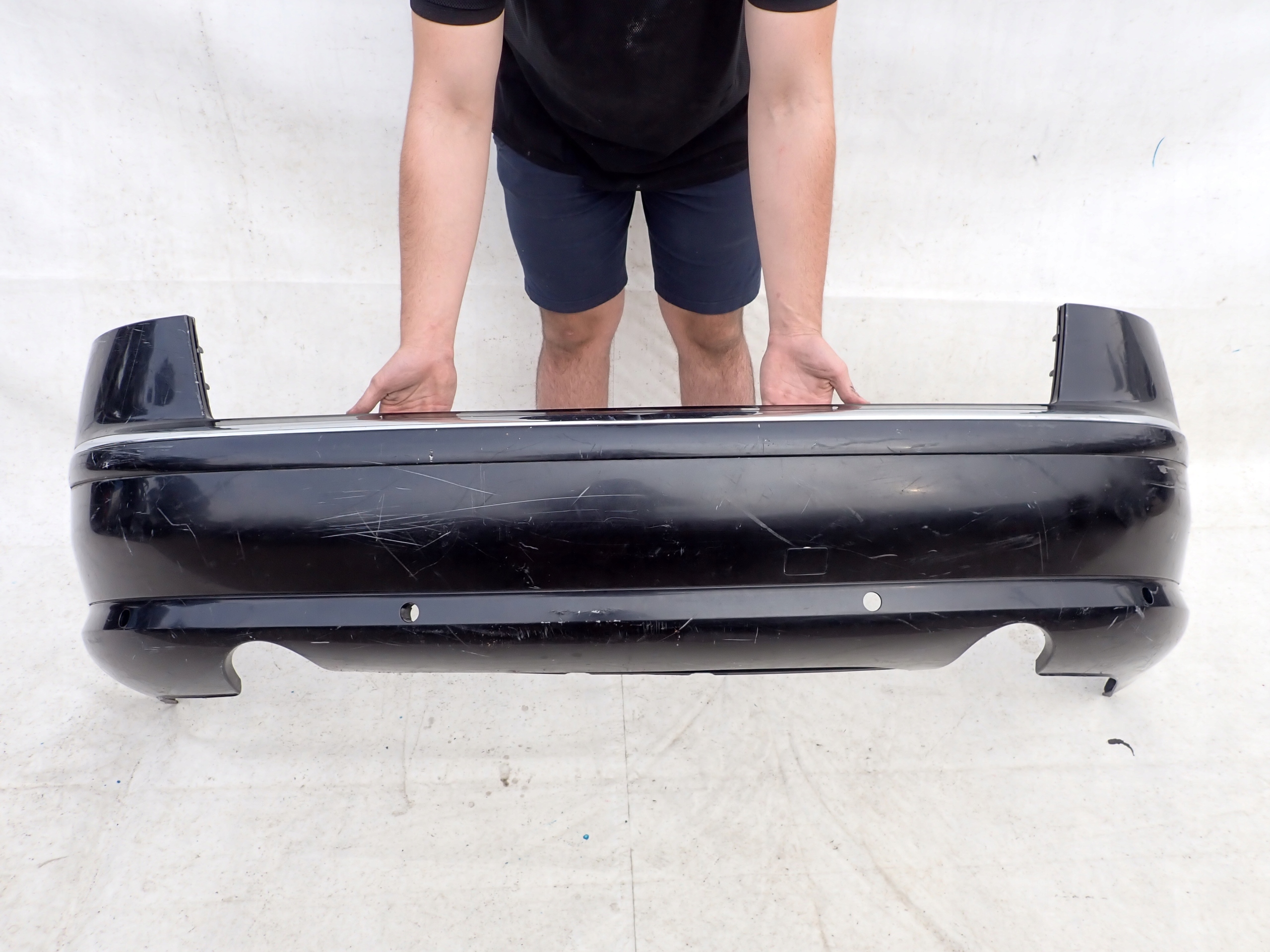 AUDI A8 D3 02-09 bumper rear part rear PDC