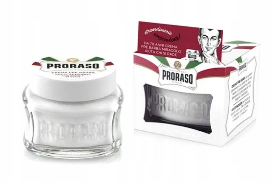 PRORASO КРЕМ ДО БРИТЬЯ (БЕЛАЯ ЛИНИЯ) NEW
