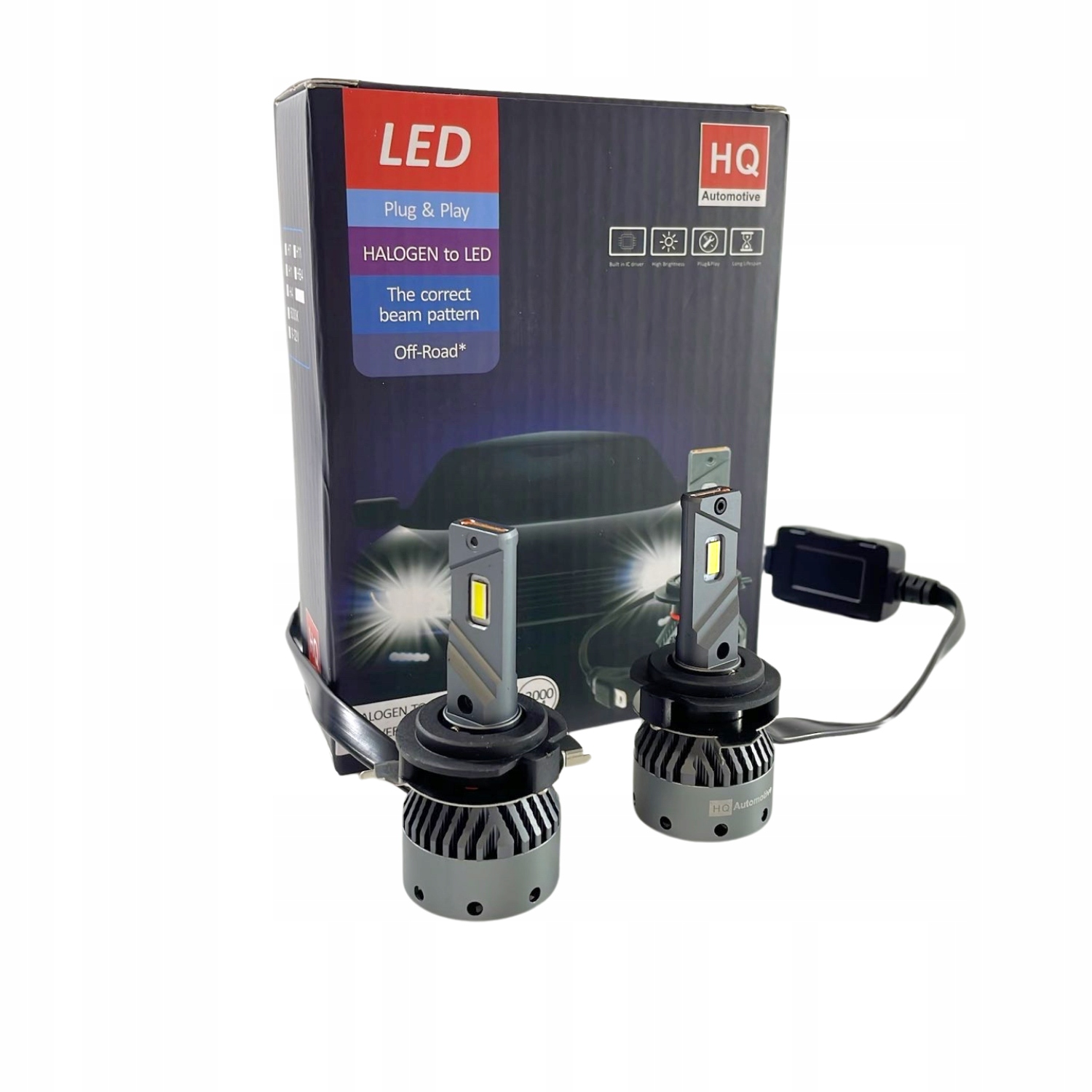 Žiarovky H7 Led E-Vision 45W 6000K Canbus +250% Bmw Mercedes Opel Vw
