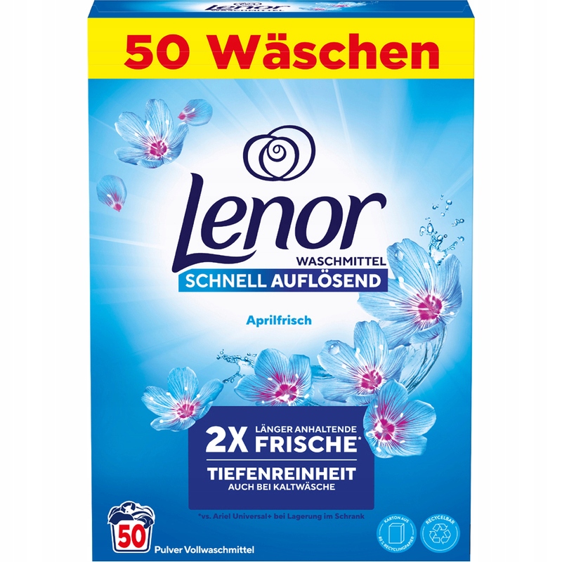 Lenor Aprilfrisch Prací Prášek 3 kg Originál z Německa