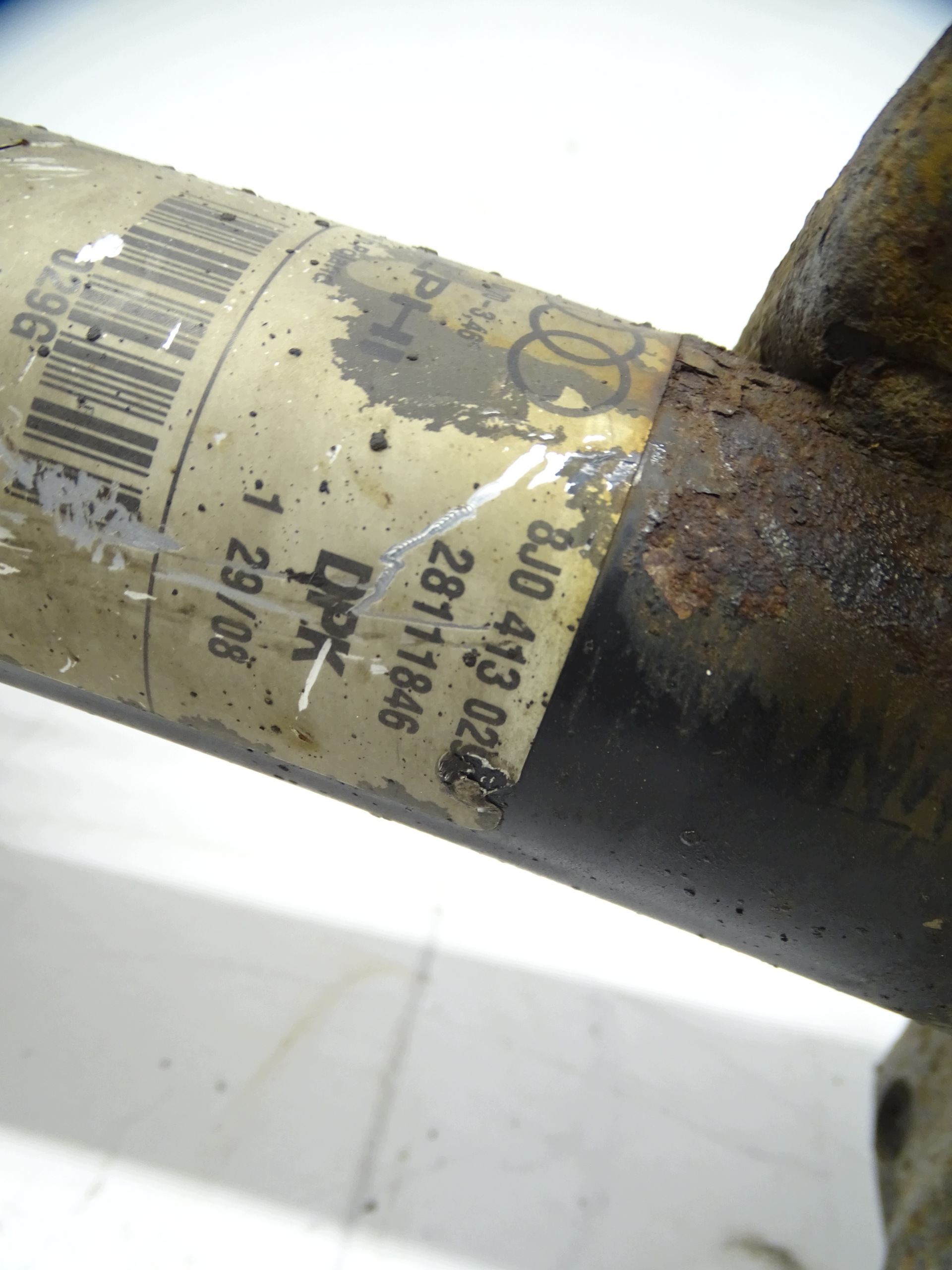 swing McPherson shock absorber left front AUDI TT 8J 8J0407257D 2.0 TFSI