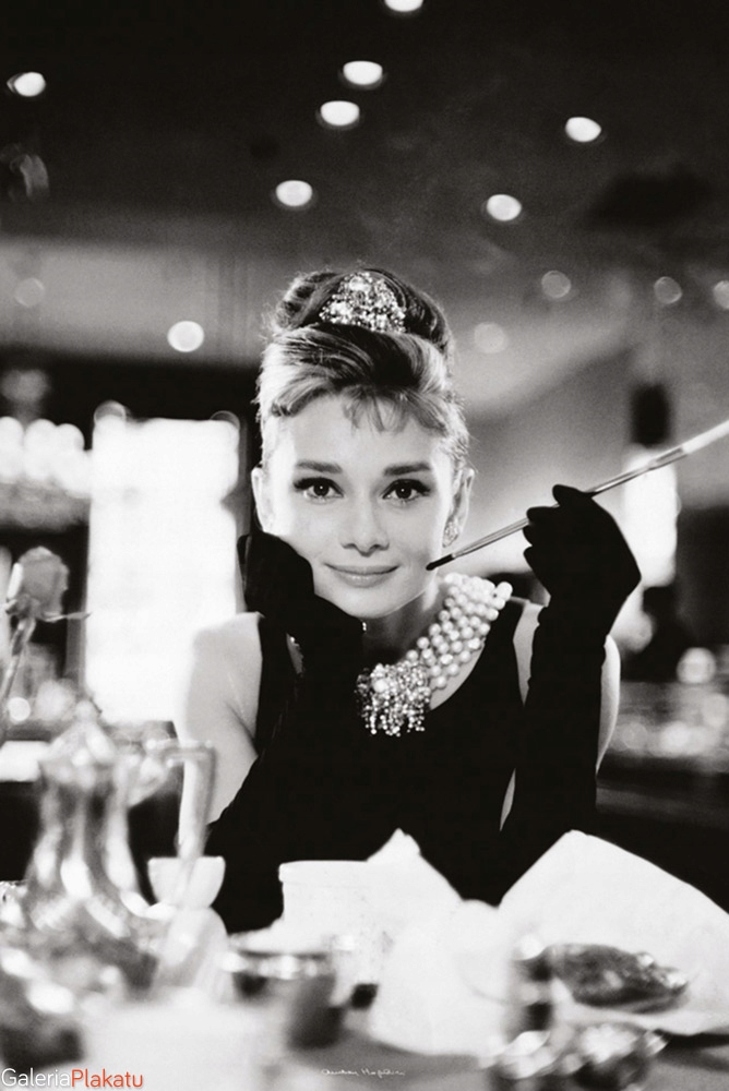 

Audrey Hepburn Śniadanie u Tiffanego plakat 61x91