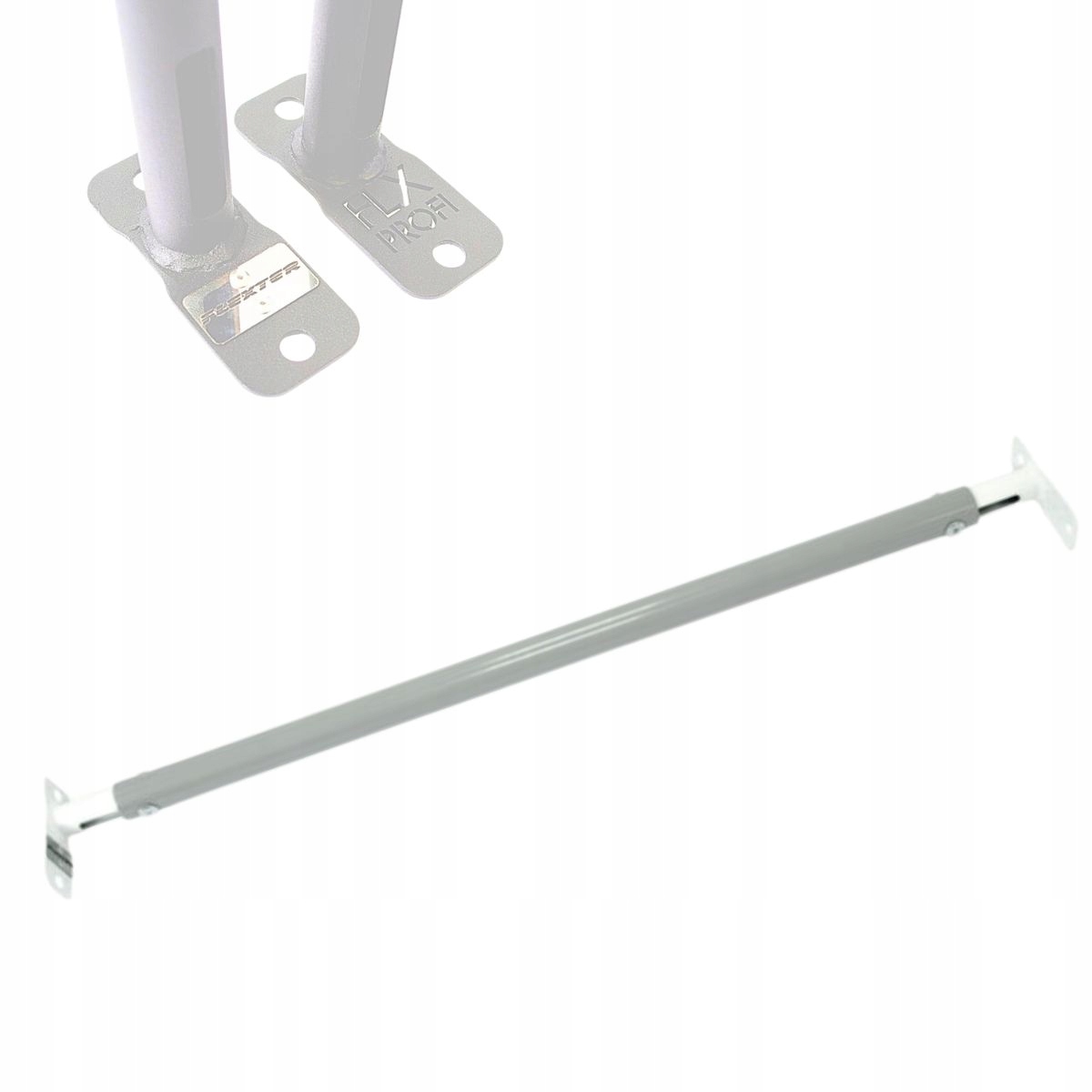 drążek do podciągania Gamma 85-110 cm-szary