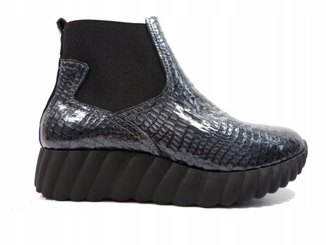 grafitové kotníkové boty dámské kožené tenisky nsa platformy Gopol 36