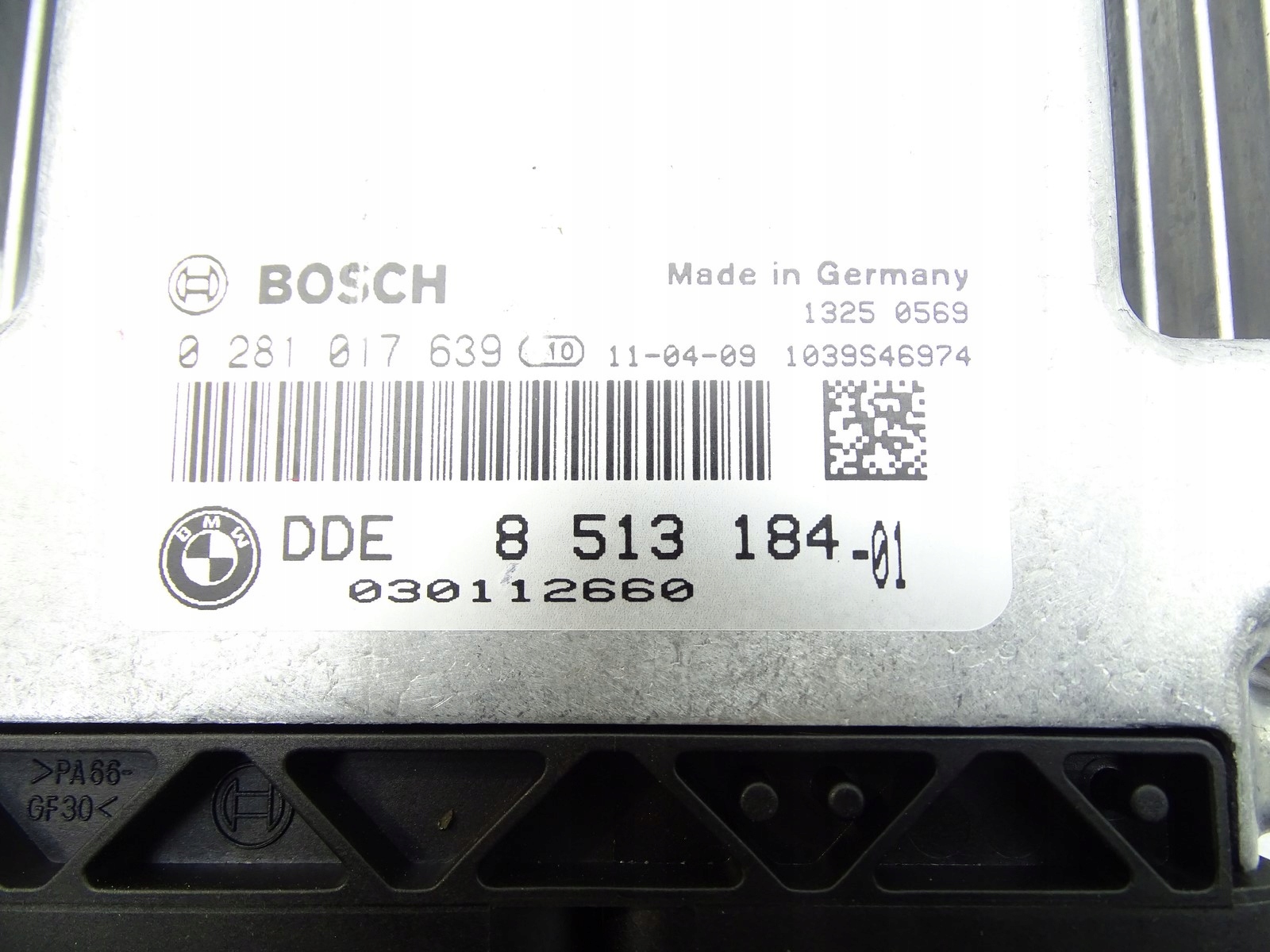 computer control unit of the engine ECU BMW X3 F25 2.0 D 8513184