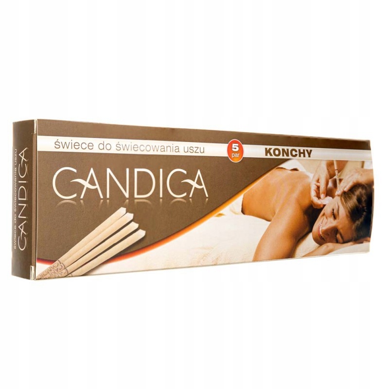 

Konchy do uszu Aura Herbals Candica 10 szt.