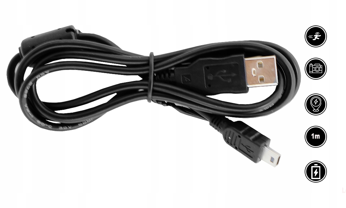KABEL DO APARATU KAMERY USB Mini USB do CANON IFC-300PCU IFC-400PCU 1,5M Stan opakowania oryginalne