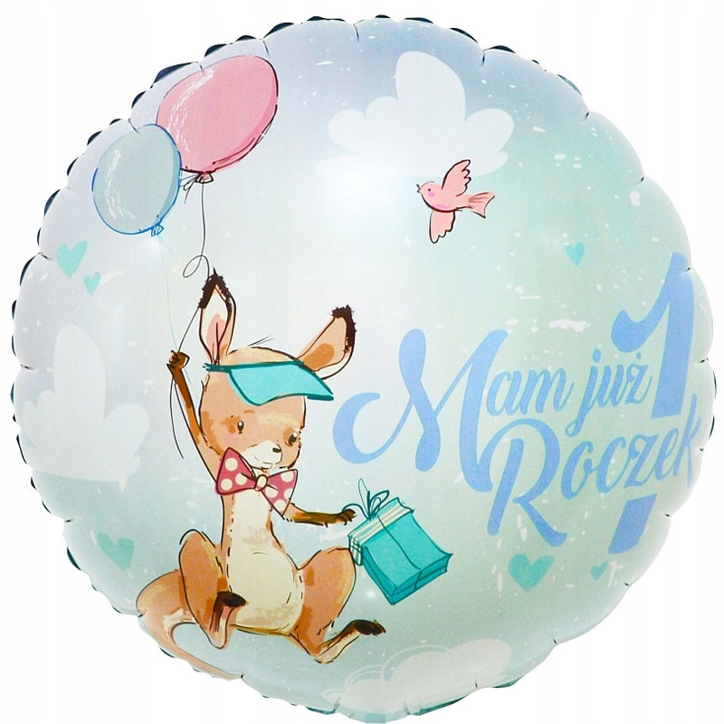 

Balon Foliowy Na 1 Urodziny Mam Już Roczek