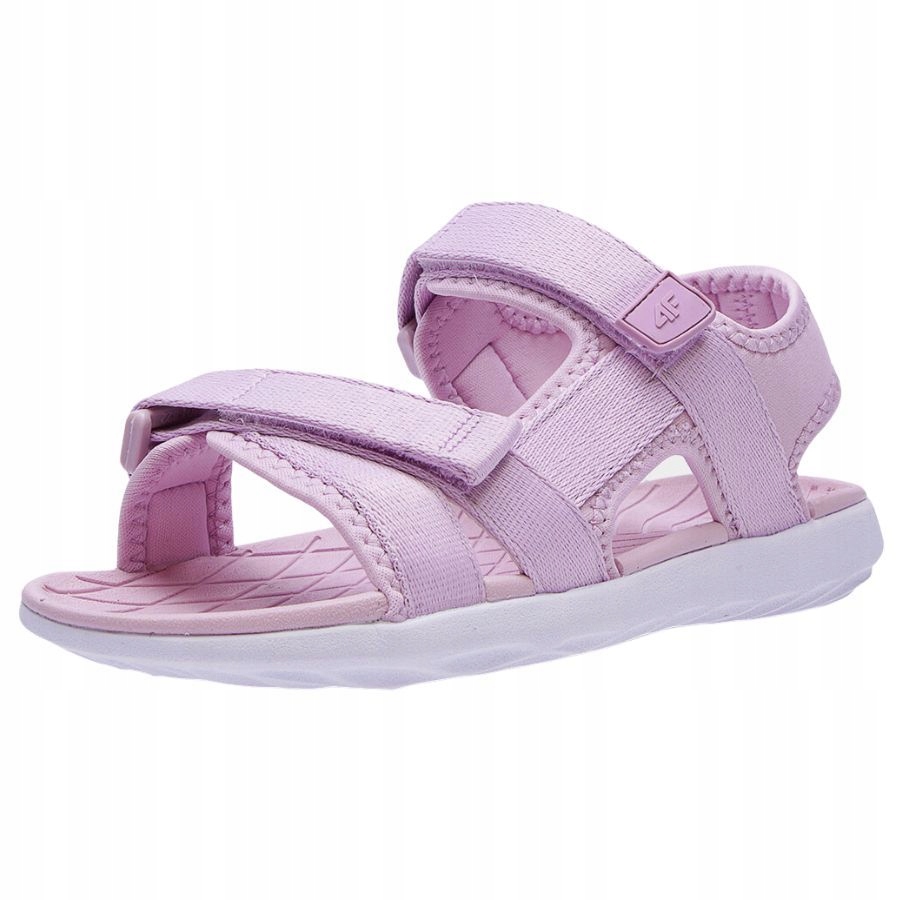 SANDAŁY DZIECIĘCE 4F DZIEWCZĘCE TREKKINGOWE SPORT Odcień blady róż
