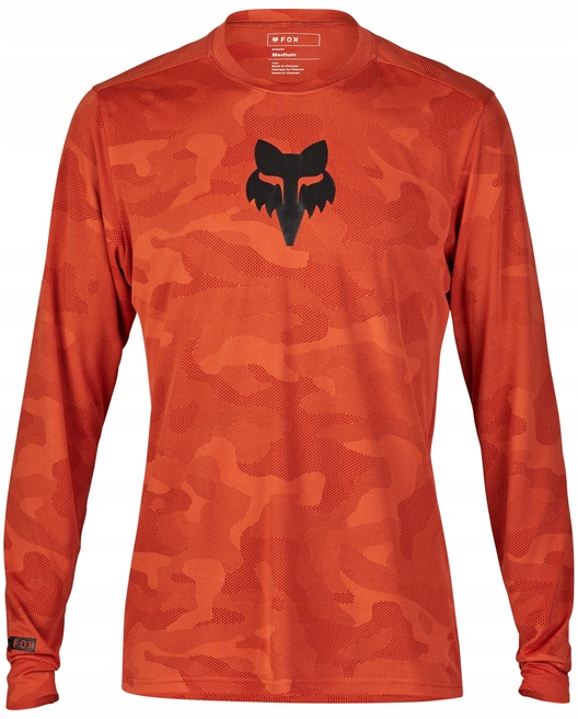 Koszulka Rowerowa Fox Ranger Tru Dri Ls Jersey roz. M Atomic Orange