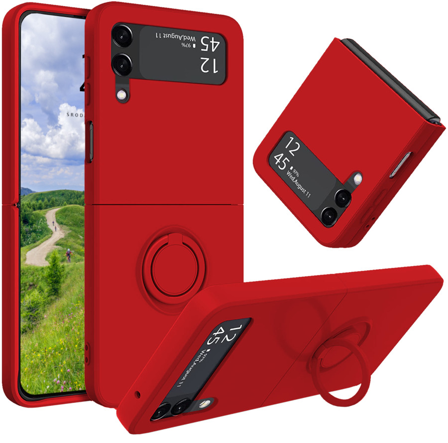 

Etui do Samsung Z Flip 4 Silicone Ring Color