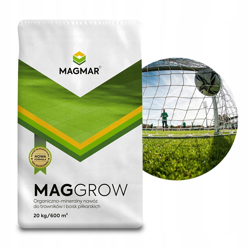 Maggrow Nawóz do boisk piłkarskich i muraw sportowych z algami morskimi