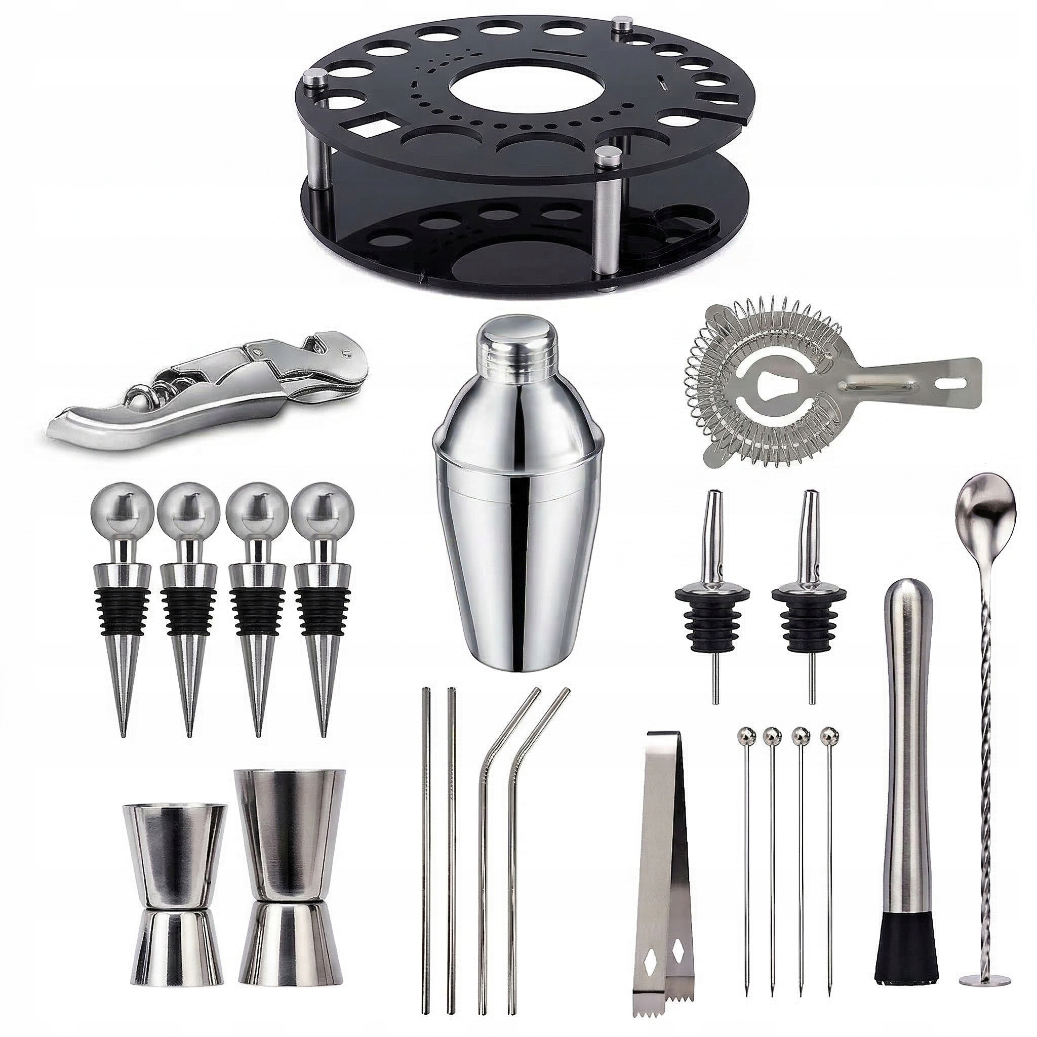 Profesionální barmanský set na koktejly 30v1 Shaker