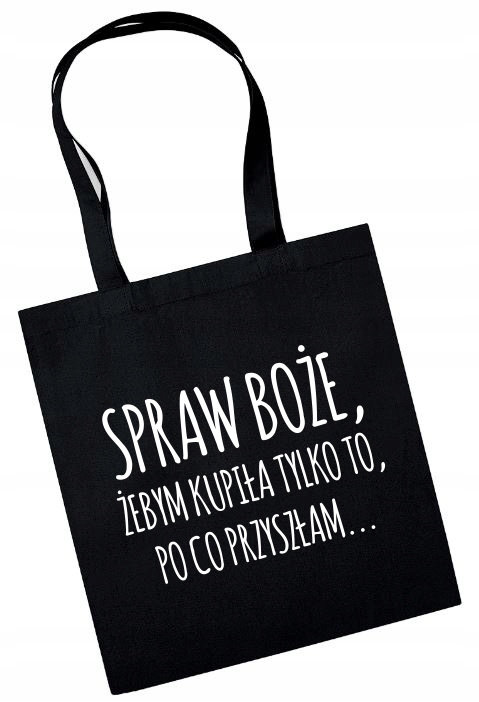 

Torba Na Zakupy Eco Bawełniana Spraw Boże Żebym