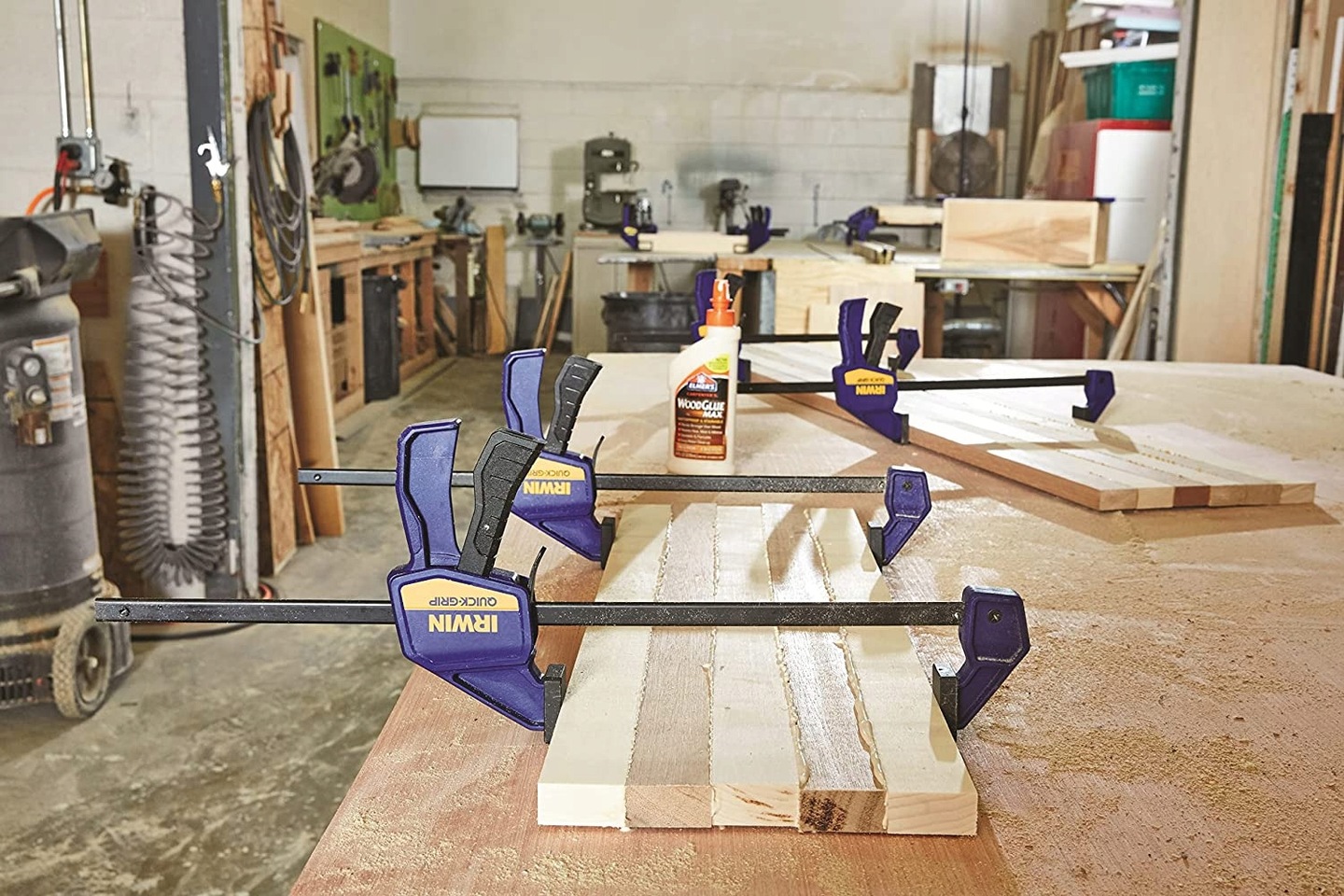 IRWIN ŚCISK STOLARSKI SZYBKOZACISKOWY AUTOMATYCZNY 63kg 300mm (2szt.) Rodzaj stolarski