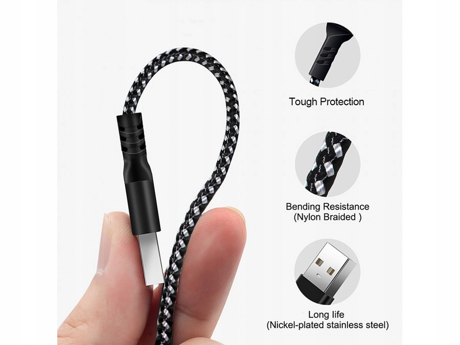 Kabel USB Maclean, C wspierający Fast Charge, Marka Maclean