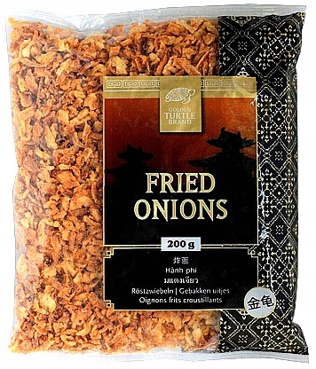 

Prażona smażona cebula 200g Golden Turtle Brand