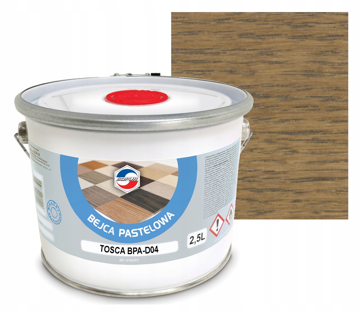 Bejca pastelowa Sopur BPA-D04 tosca 2,5L