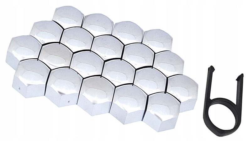 Q0P25 NAKŁADKI NAKRĘTKI NA ŚRUBY CHROM ŚRUBĘ TANIO