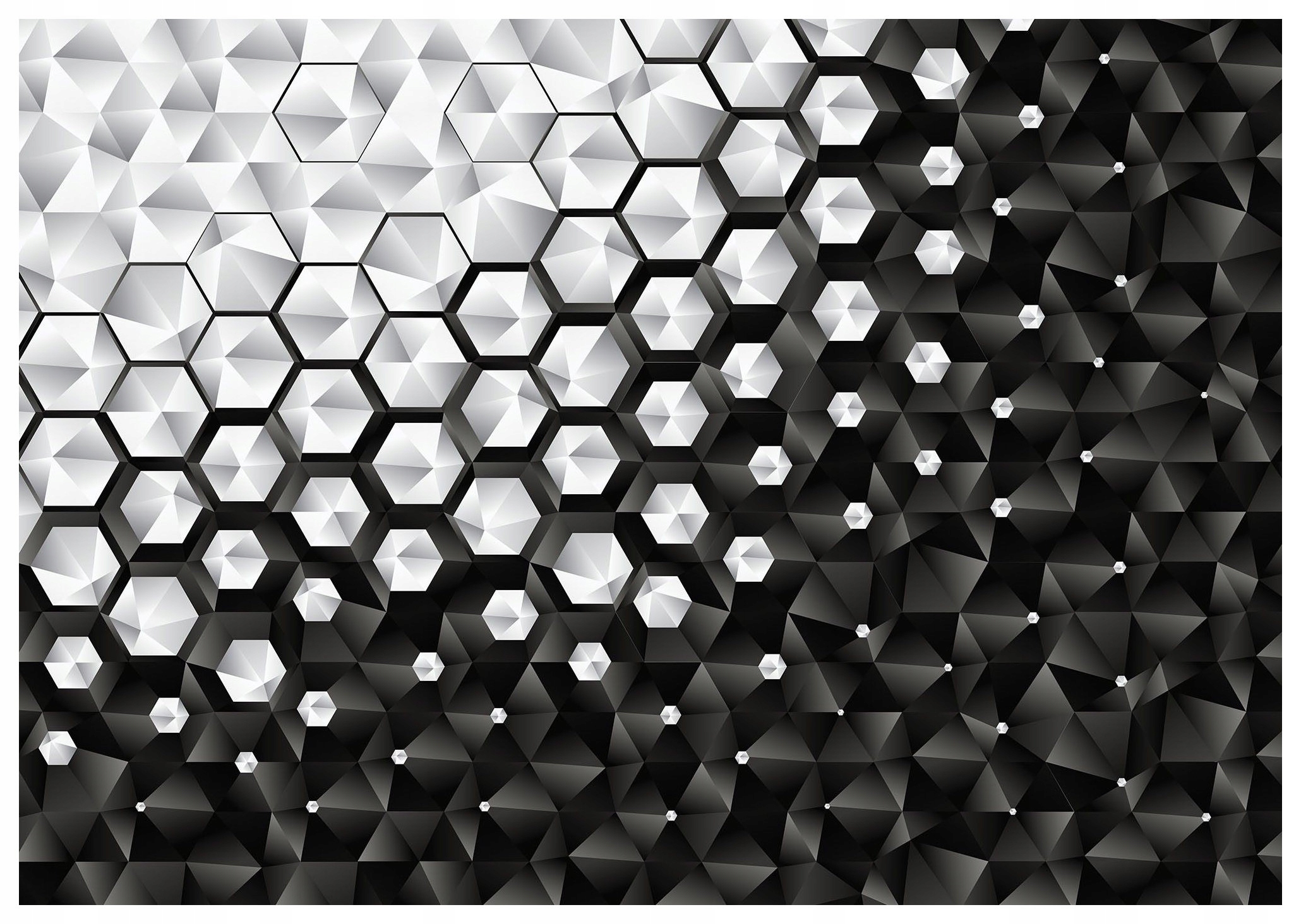 Fototapeta Geometrie Krychle a stíny Abstrakce Grafika 254x184 lepidlo