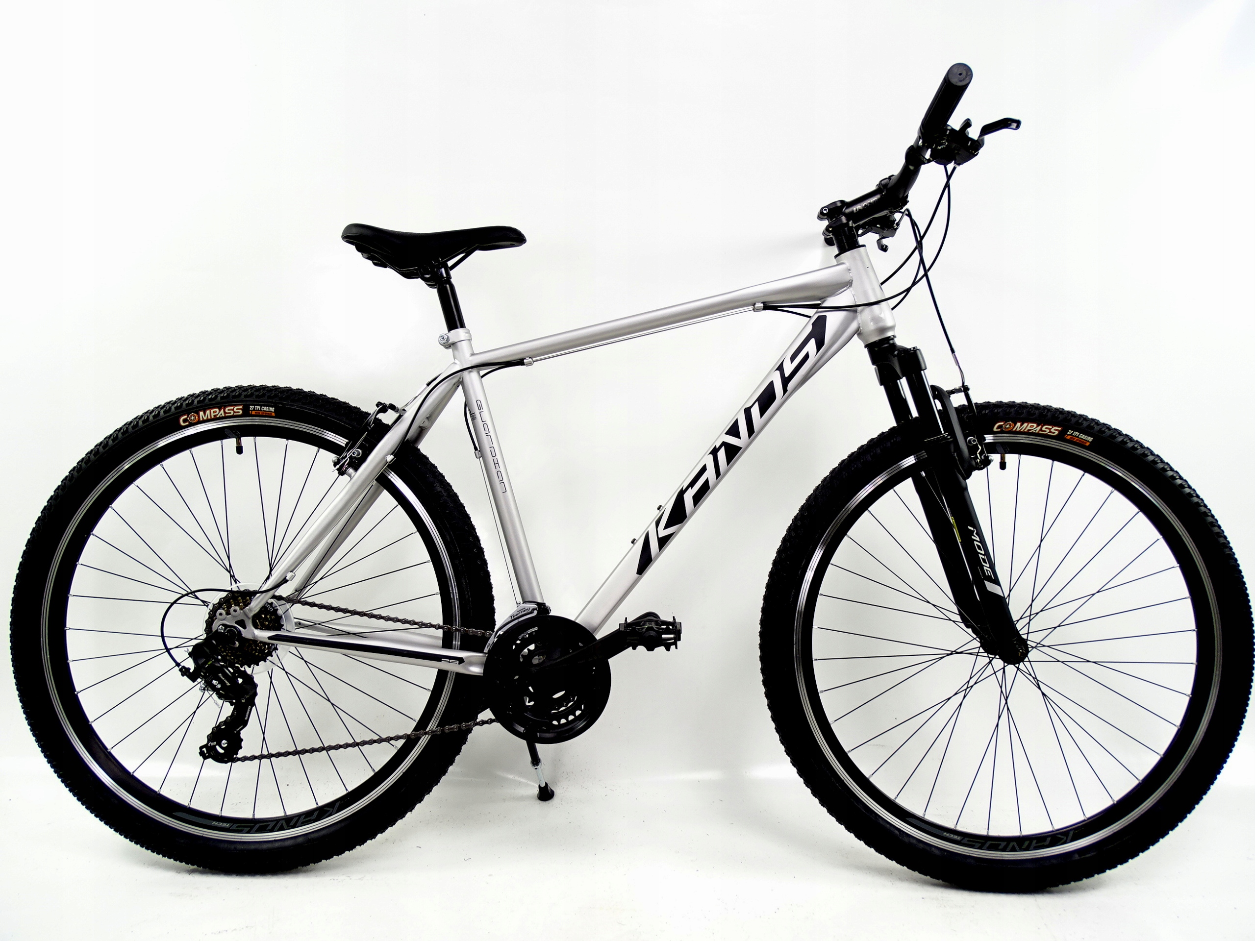 Rower górski MTB KANDS GUARDIAN 29'' srebrny -21''