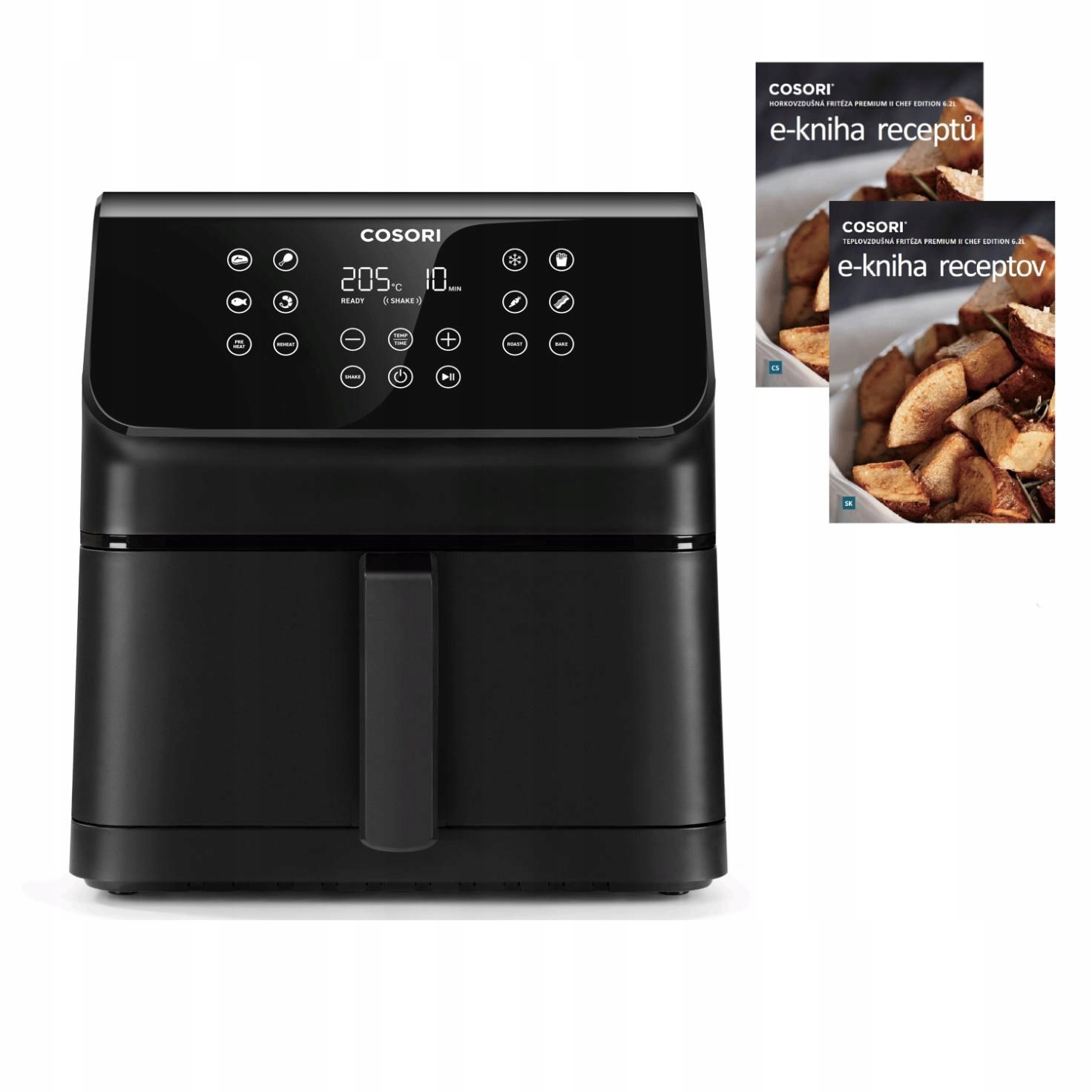 Cosori P651 Premium II Chef edition 6, 2l horkovzdušná fritéza CAF-P651…