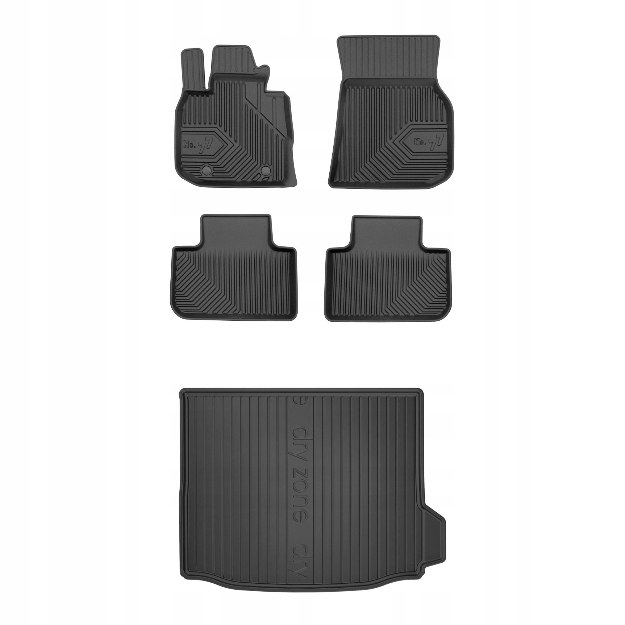 Sada gumových koberců a rohoží pro Bmw X3 G01 2017-2024