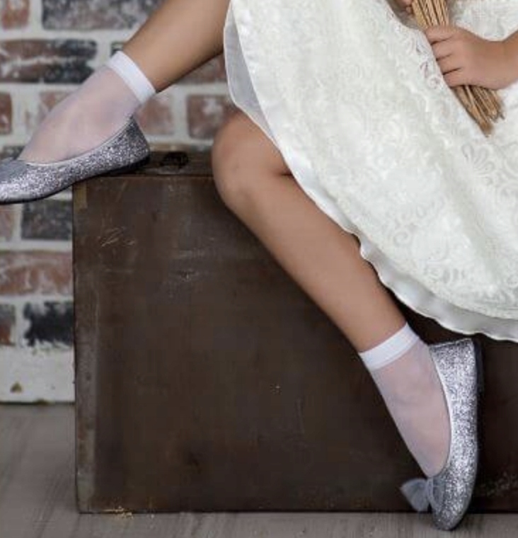 

Knittex skarpetki Lea lycra białe 2-pak