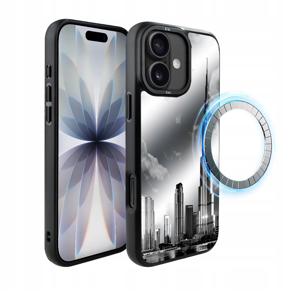 Etui do iPhone 17 Ibizu DropGuard Matt z MagSafe, Burj Khalifa
