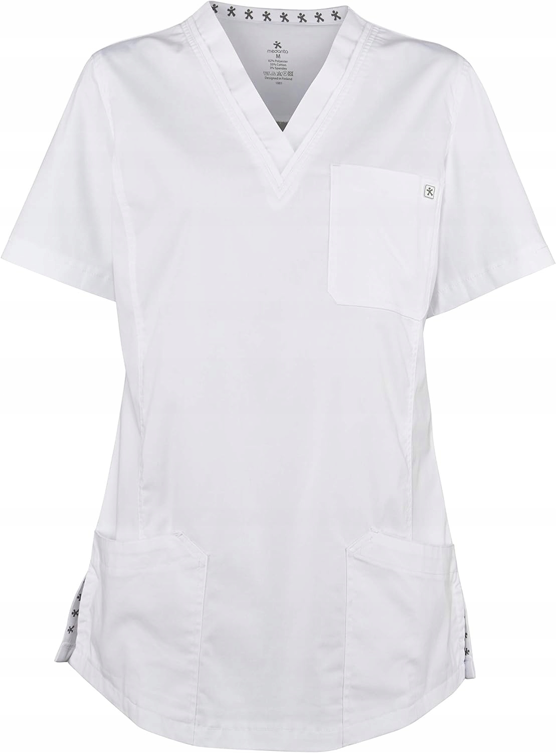 Nowa damska bluza medyczna/pielęgniarska fartuc bluzka ratownik !M! 441!