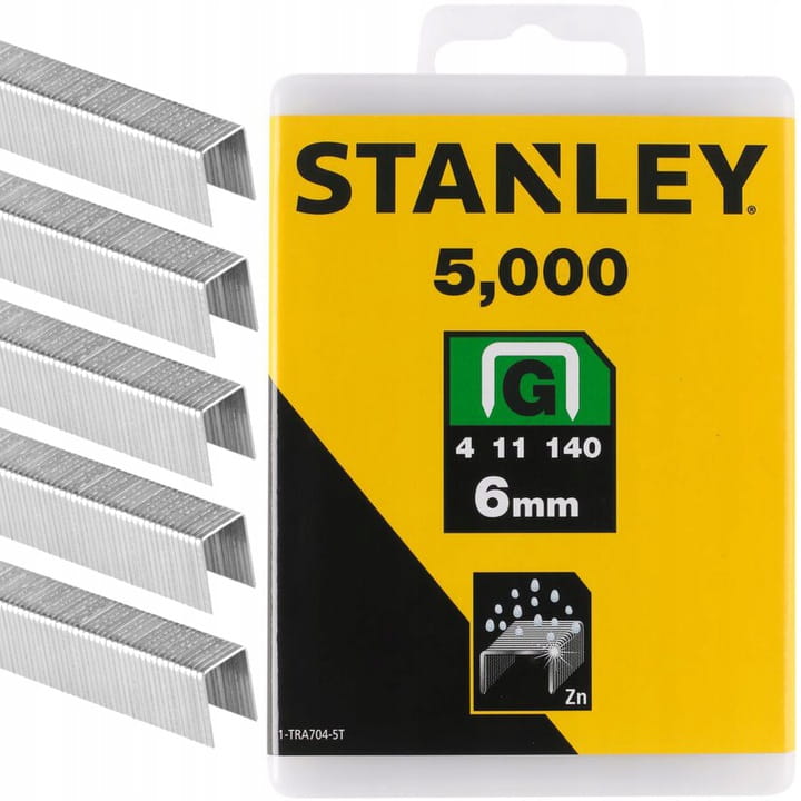 

Zszywki zszywka G 6mm 5000szt. Stanley TRA704-5T