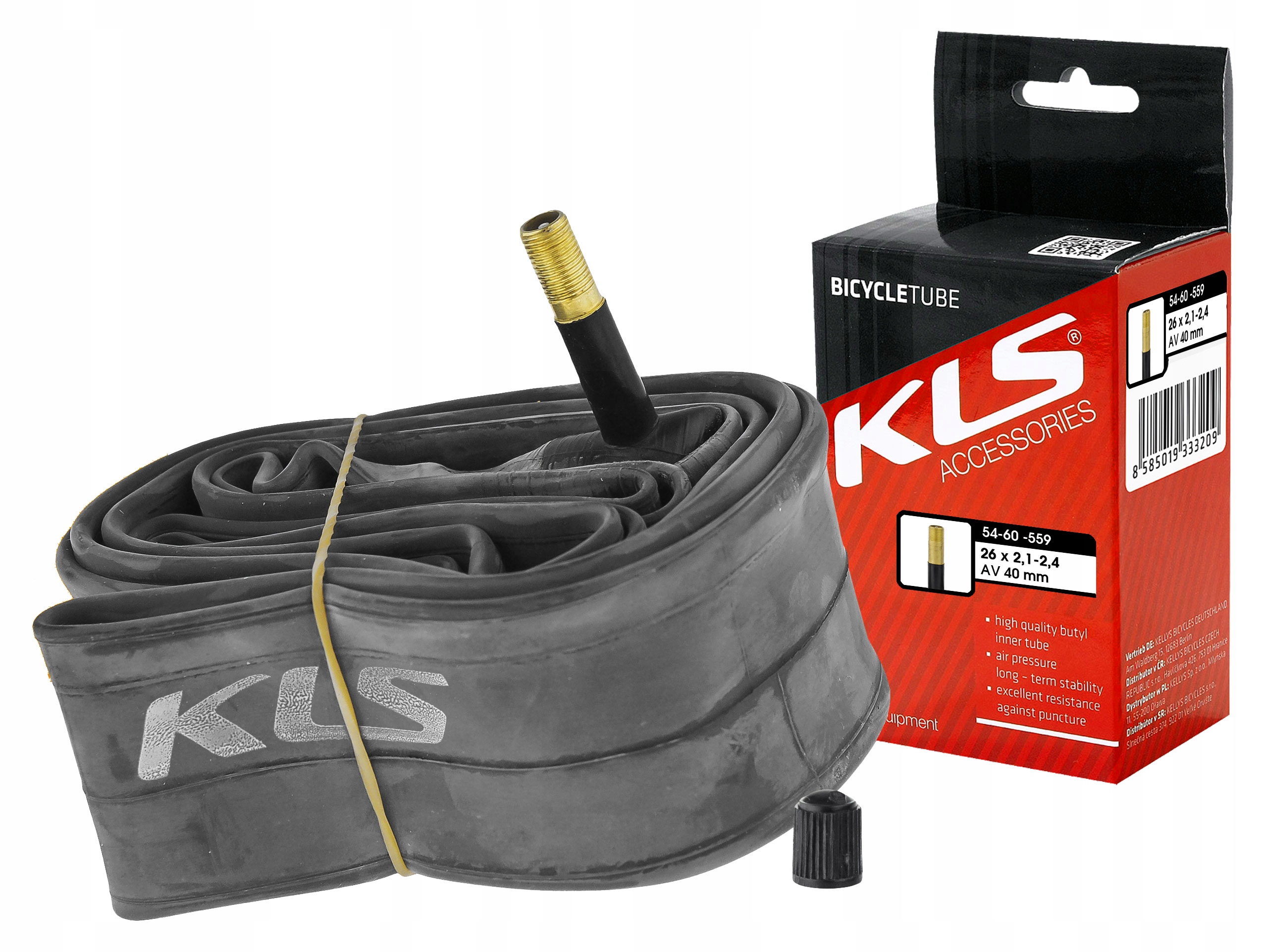 

Dętka Kellys 26x2,10-2,40 Samochodowy Av 40 MM