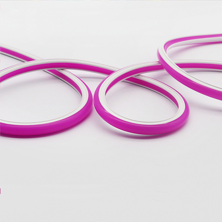 NEON FREZ FIOLETOWY 8MM OSŁONKA DO TAŚMY LED