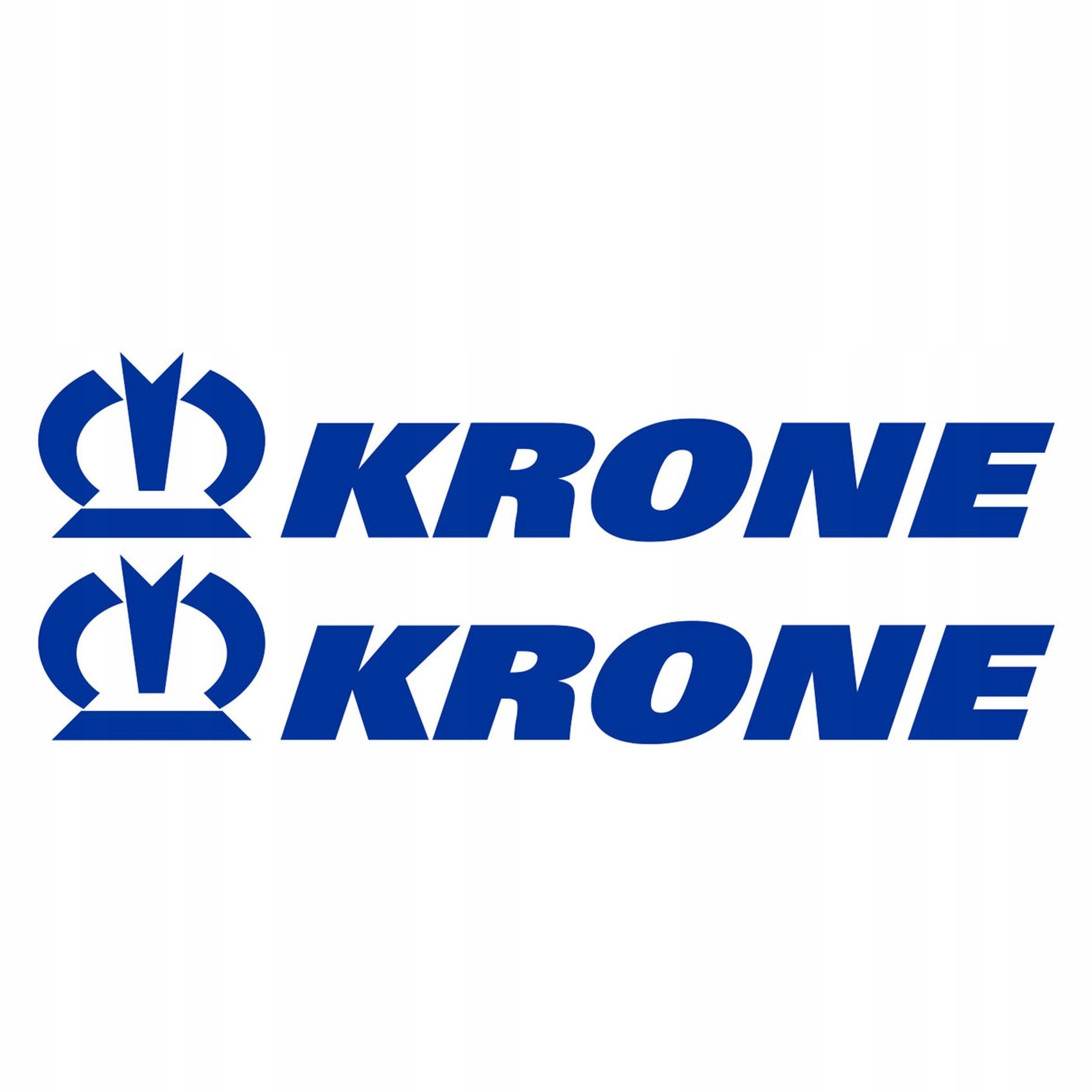 Naklejki na naczepę Krone 63 cm