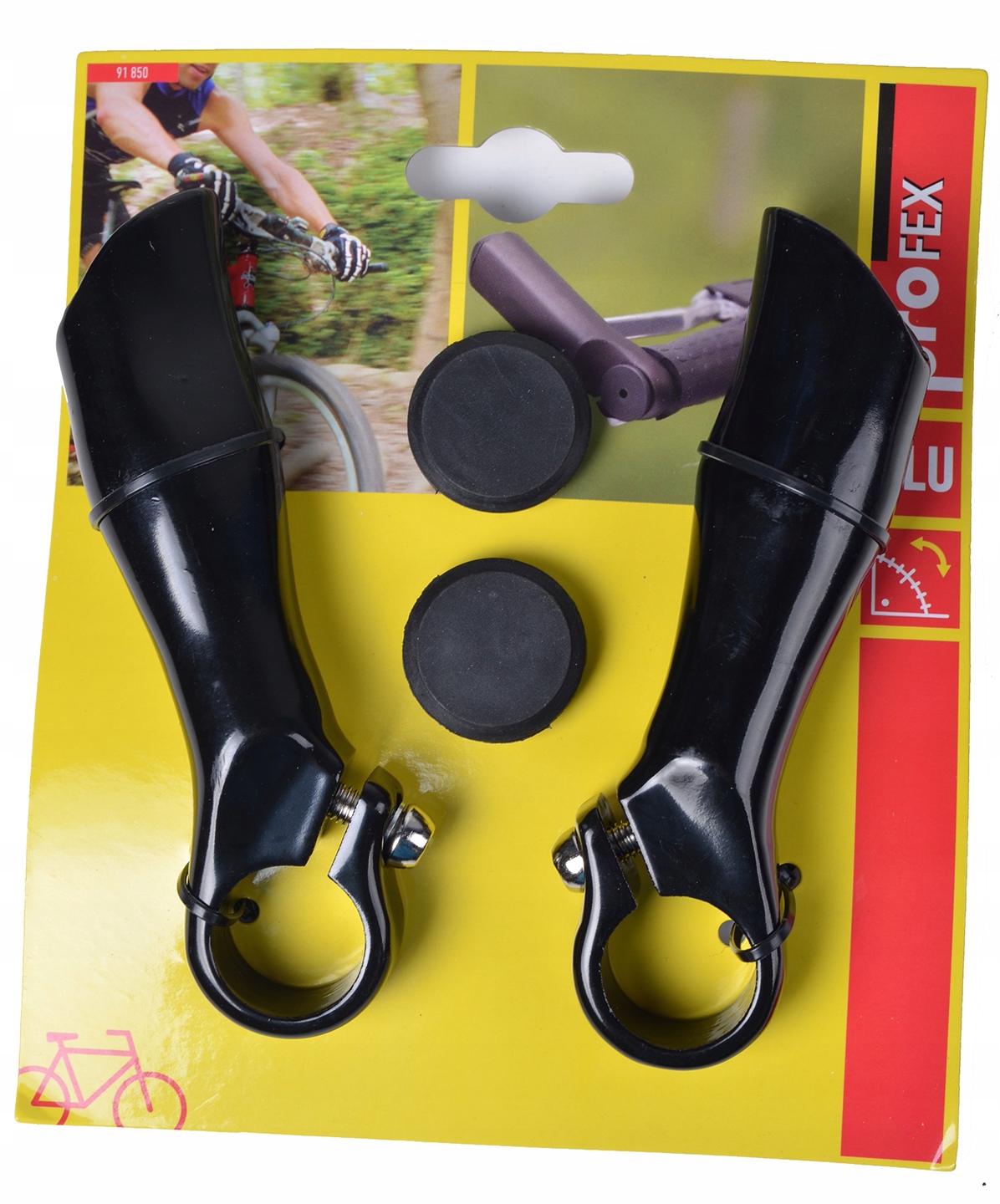 DODATKOWE UCHWYTY CHWYTY DO KIEROWNICY ZOOM RĄCZKI Marka Profex