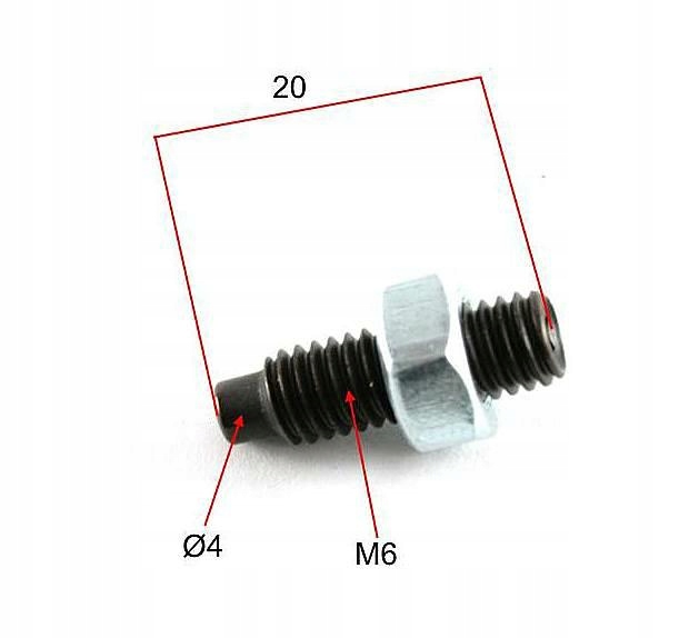 jawka Śruba regulacji sprzęgła Jawa do Jawki 50 OGAR kpl EAN (GTIN) 5905699647770