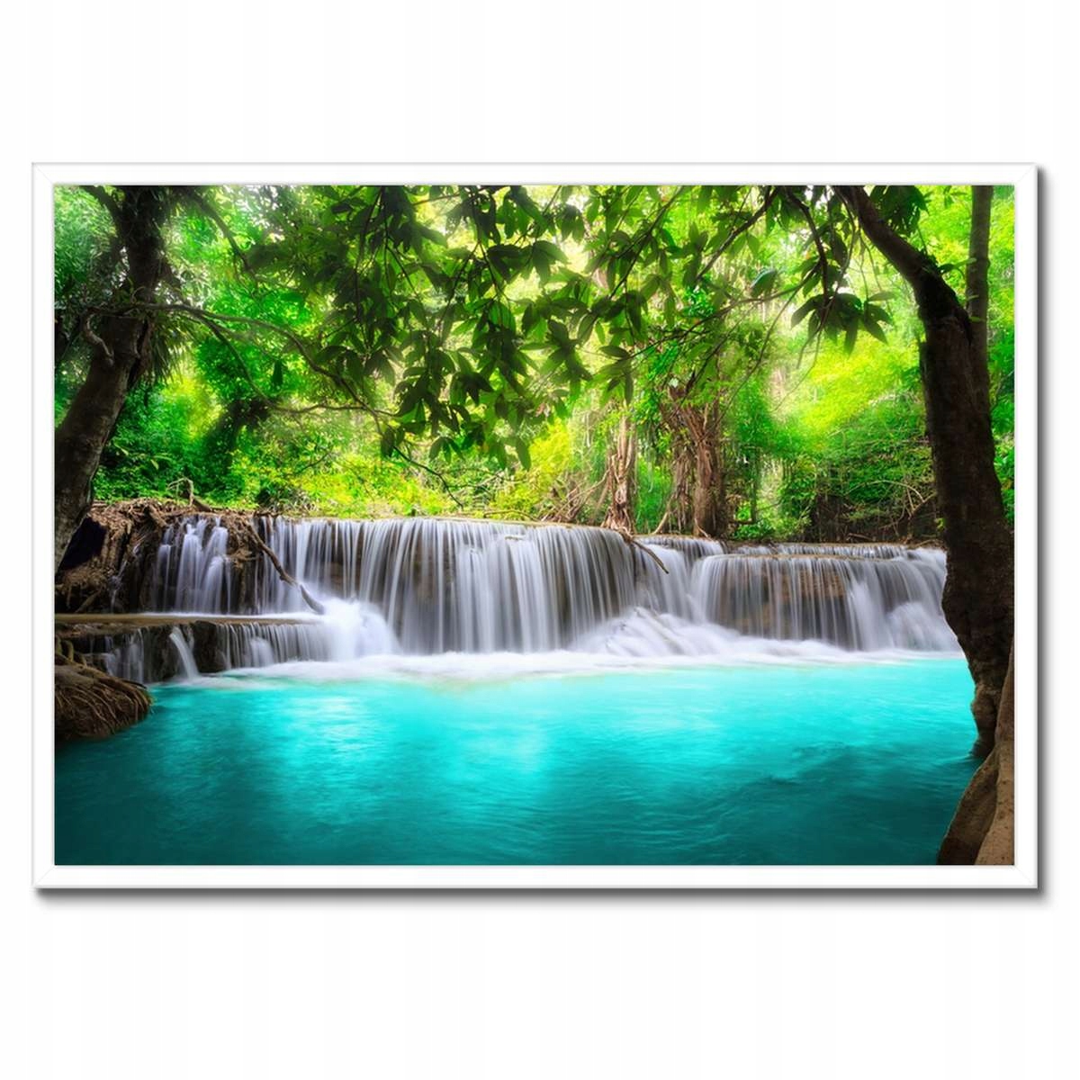 Plakáty v rámu 70x50 Vodopád v Asii