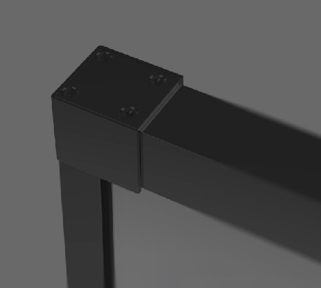 Drzwi Idea Black DWJ Factory 120x200,5 RADAWAY R Stan opakowania oryginalne