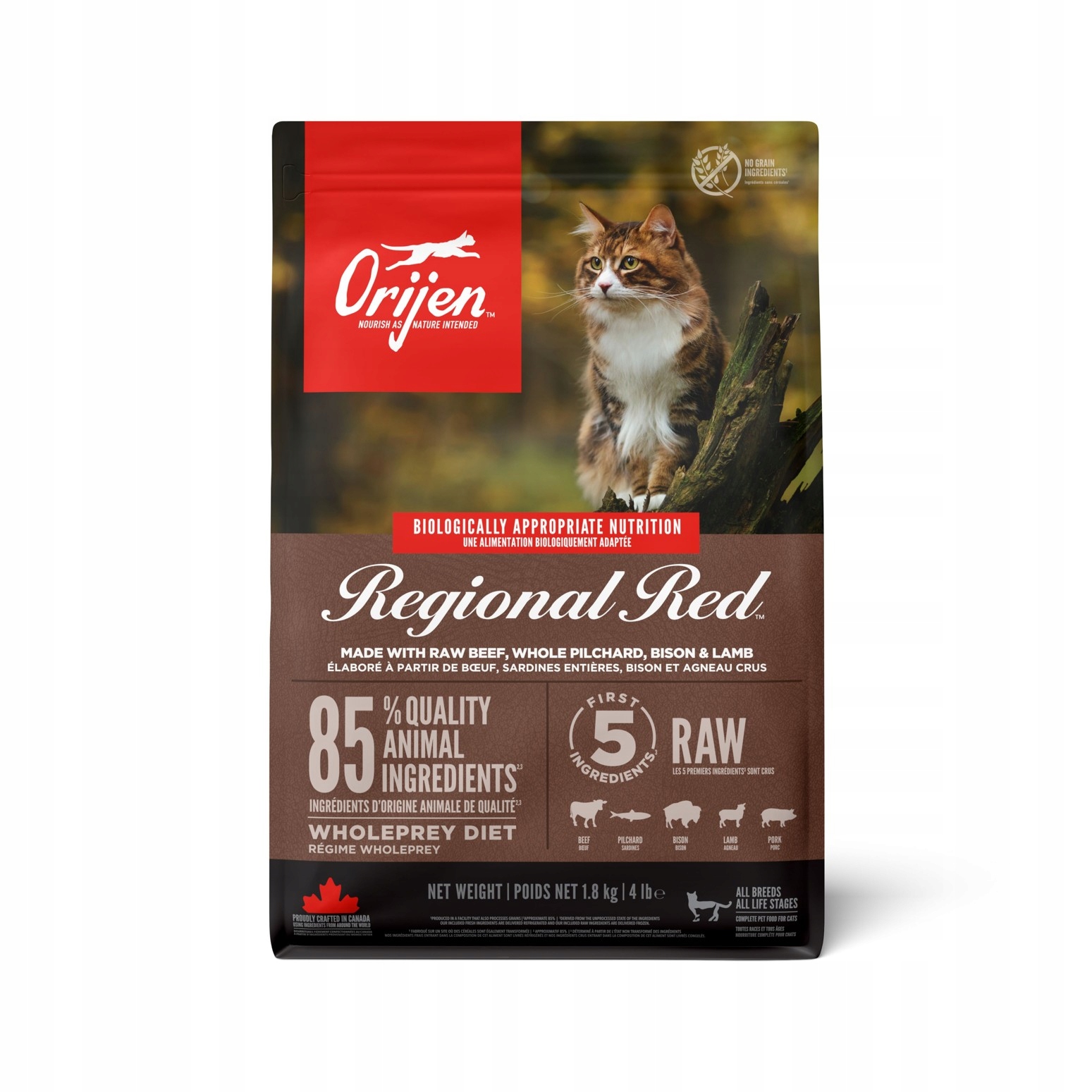Orijen Regional Red Cat 1,8 kg