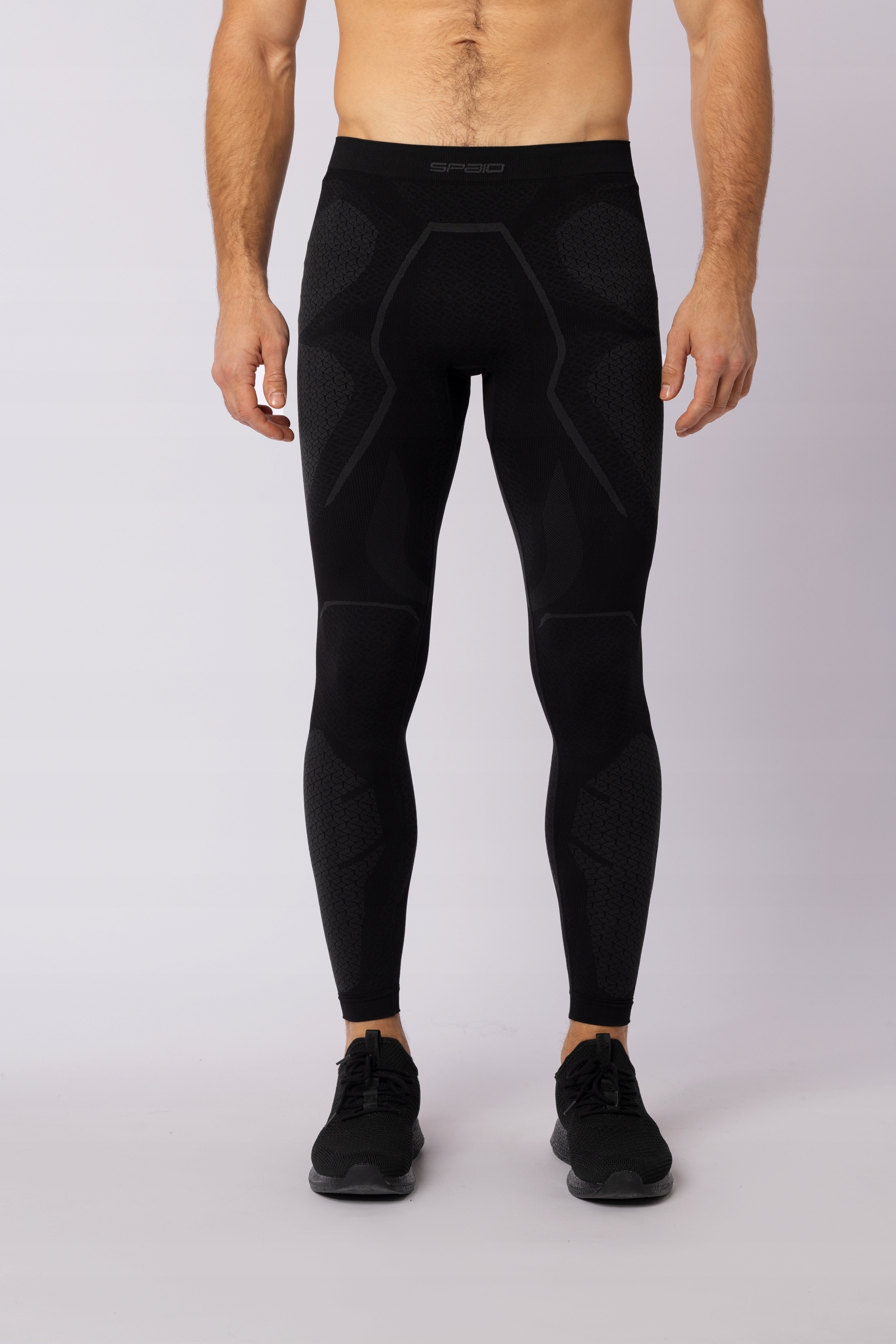 SPAIO RACE Motocyklowe Legginsy termoaktywne ADRENALINE r. L czarno szare Numer katalogowy producenta 050070074-050014-L