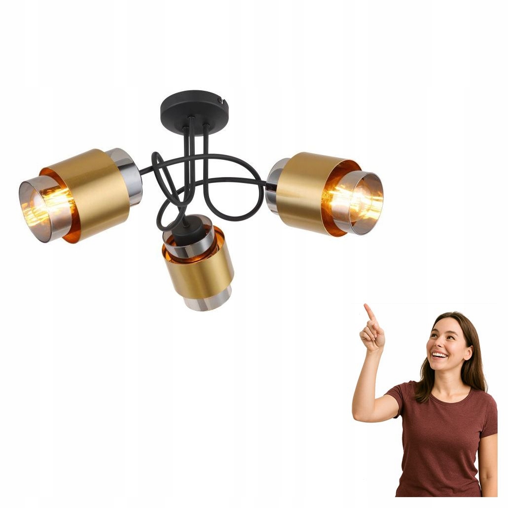 Stropná lampa Milley 15560-3D Globo