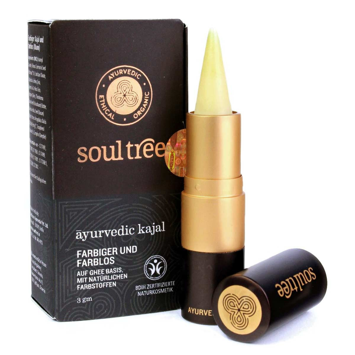 Kajal Bio Bezbarvý 3g SoulTree Ayurvedic Bdih