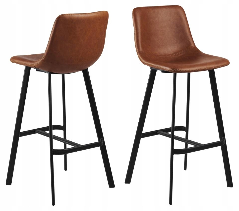 Barová stolička Oregon 103 cm brandy hnedá