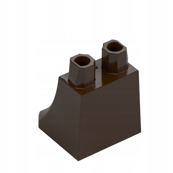 Lego Nohy Sukně Šaty Tmavě hnědá 6259879 36036 dámské nohy